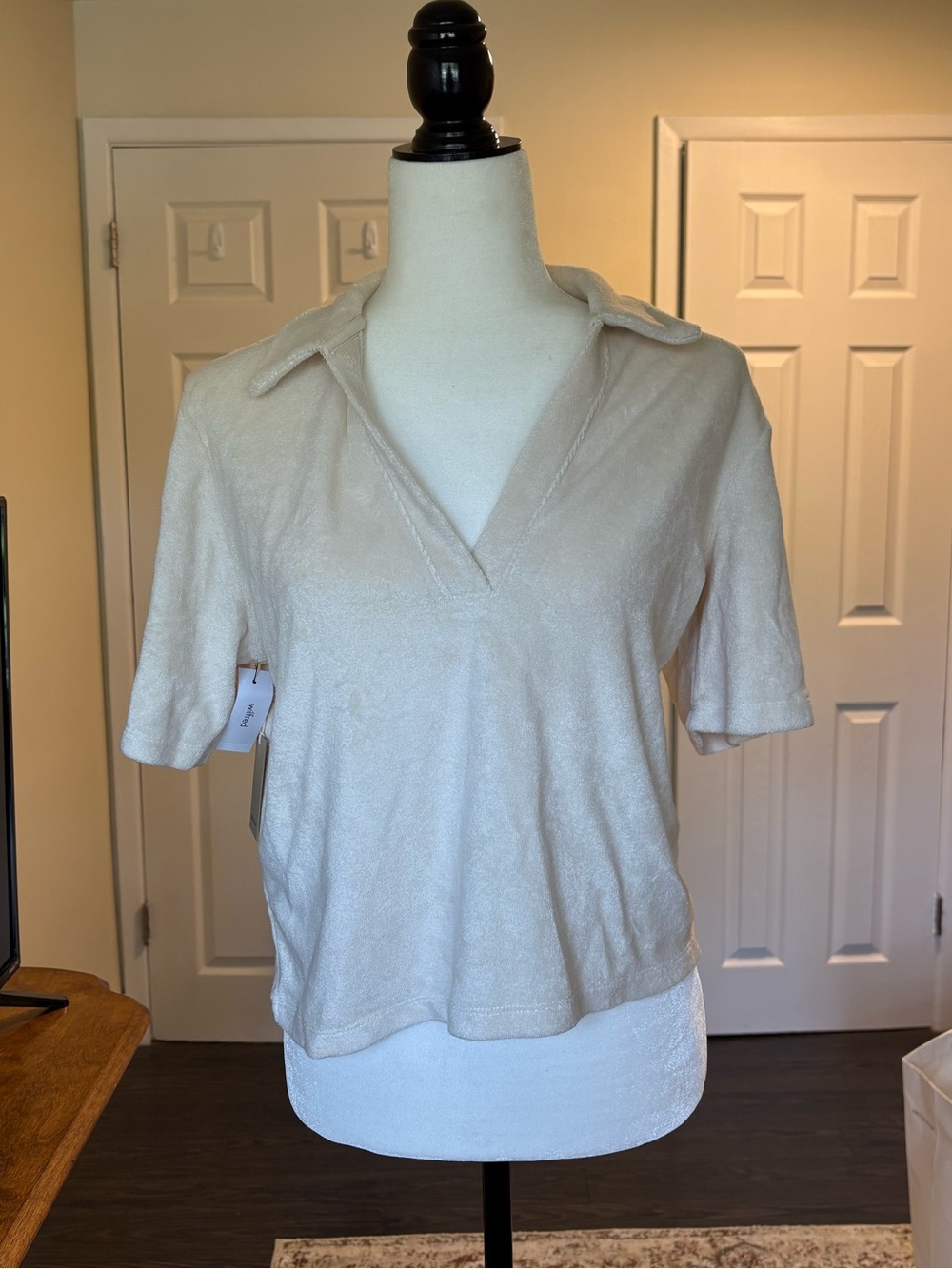 Wilfred free terrycloth top